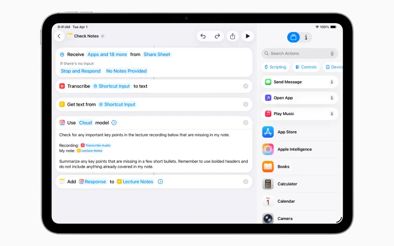 Nuove funzioni di Apple Intelligence disponibili da oggi
