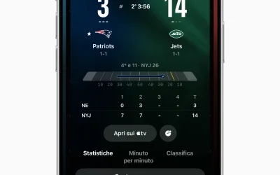 Apple Sports è ora disponibile in Italia