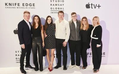 Apple TV+ e Gordon Ramsay celebrano il lancio di “Knife Edge: Chasing Michelin Stars” a Londra