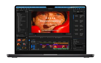 Apple presenta il nuovo MacBook Pro 14” con la potenza del chip M5, che segna un ulteriore salto avanti nell’AI per Mac
