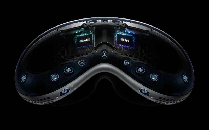 Apple Vision Pro si rinnova con il potente chip M5 e la confortevole fascia Dual Knit