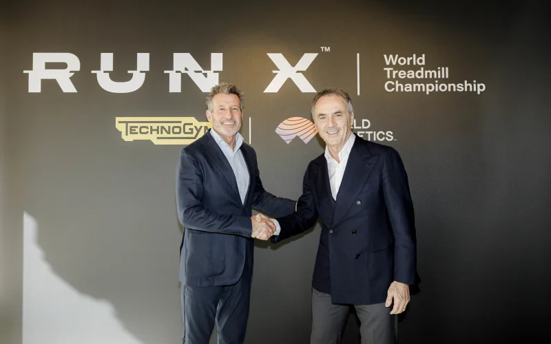 Technogym e World Athletics lanciano RUN X, il primo Campionato Mondiale di corsa su tapis roulant