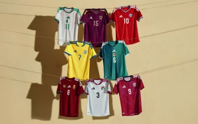 Adidas svela la più grande collezione di maglie da casa per il Mondiale 2026