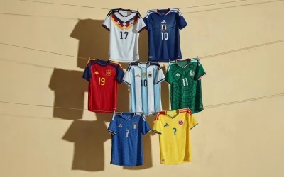Adidas svela la più grande collezione di maglie da casa per il Mondiale 2026