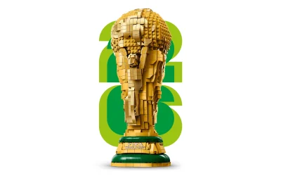 LEGO e FIFA presentano il trofeo della Coppa del Mondo in scala 1:1