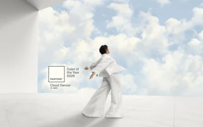Pantone sceglie Cloud Dancer come colore dell’anno 2026