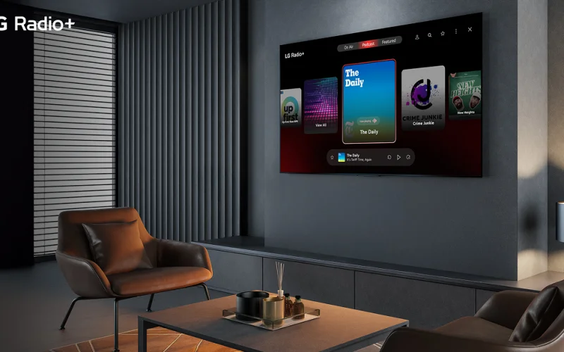 LG lancia LG Radio+: lo streaming audio gratuito per Smart TV