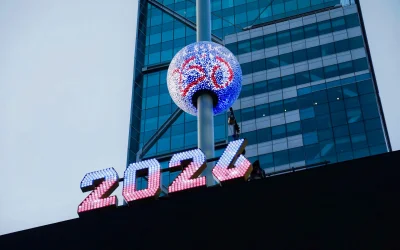Times Square inaugura l’anno del 250° anniversario degli Stati Uniti