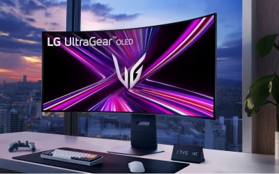 CES 2025: LG rivoluziona il gaming con UltraGear GX9, il primo monitor OLED 5K pieghevole