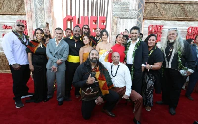 Apple TV+ celebra la première mondiale della serie “Chief of War” con Jason Momoa