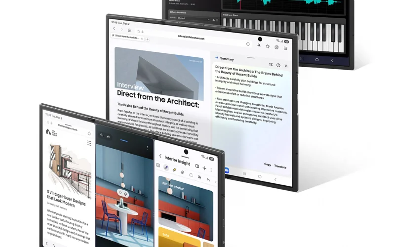 Samsung presenta Galaxy Z TriFold: lo smartphone pieghevole con display da 10 pollici