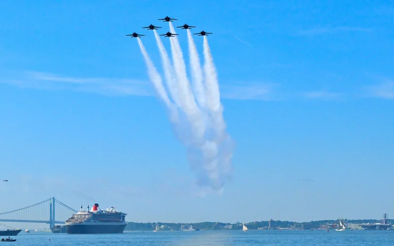 Queen Mary 2 protagonista a New York per il 250° anniversario dell’Indipendenza degli Stati Uniti