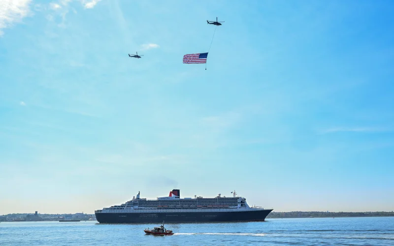 Queen Mary 2 protagonista a New York per il 250° anniversario dell’Indipendenza degli Stati Uniti