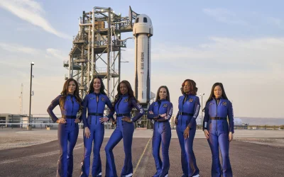 Blue Origin: la missione NS-31 porta sei donne nello spazio