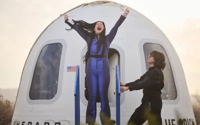 Blue Origin: la missione NS-31 porta sei donne nello spazio
