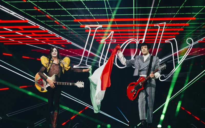 Eurovision 2025: la parata delle bandiere