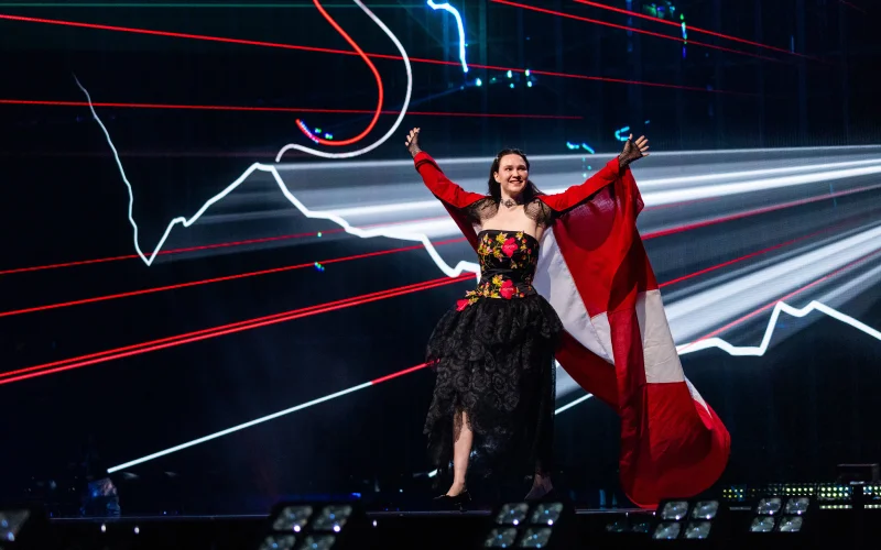 Eurovision 2025: la parata delle bandiere