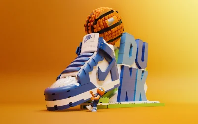 Nike e LEGO annunciano una collaborazione che unisce sport e creatività