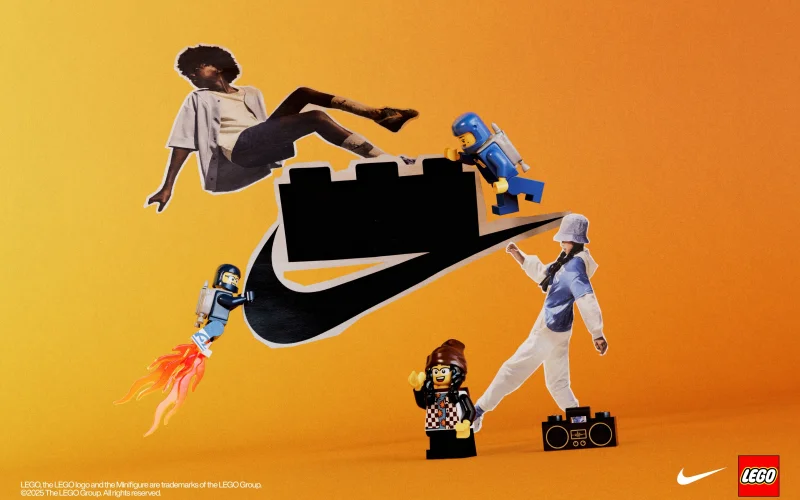 Nike e LEGO annunciano una collaborazione che unisce sport e creatività