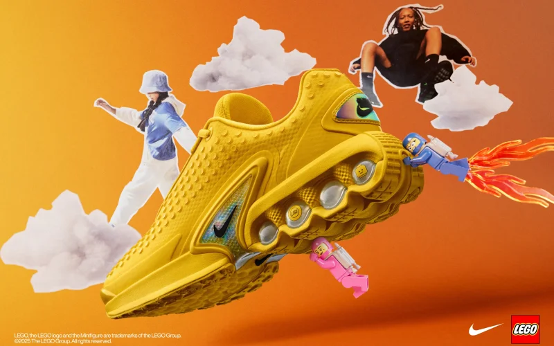 Nike e LEGO annunciano una collaborazione che unisce sport e creatività
