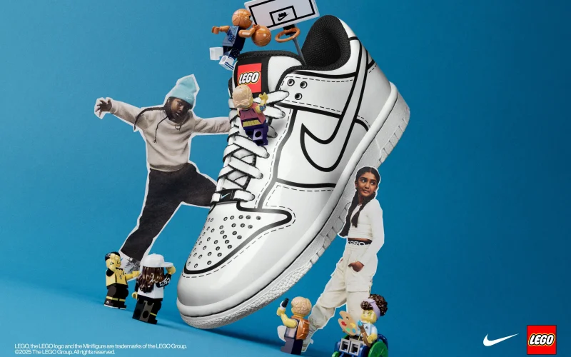 Nike e LEGO annunciano una collaborazione che unisce sport e creatività