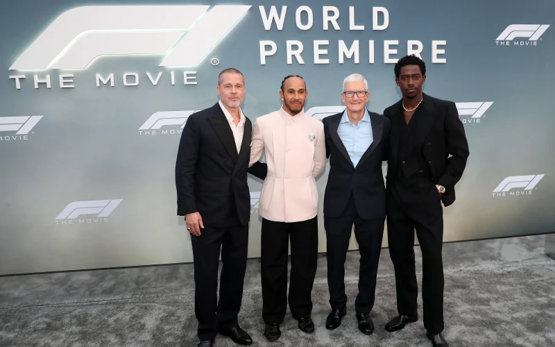 Apple Original Films celebra la première mondiale di “F1 Il Film” al Radio City Music Hall