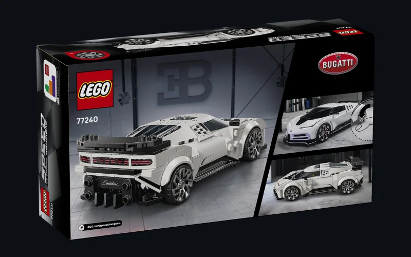 La Bugatti Centodieci diventa un set LEGO Speed Champions