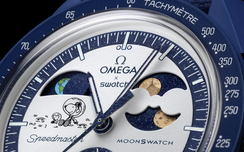 Swatch svela il nuovo orologio MISSION TO EARTHPHASE - MOONSHINE GOLD