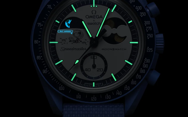 Swatch svela il nuovo orologio MISSION TO EARTHPHASE - MOONSHINE GOLD