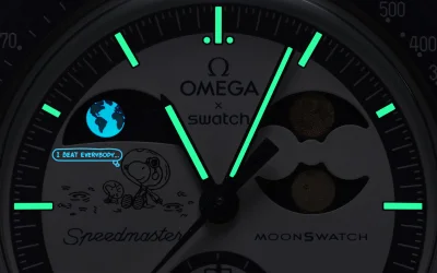 Swatch svela il nuovo orologio MISSION TO EARTHPHASE - MOONSHINE GOLD