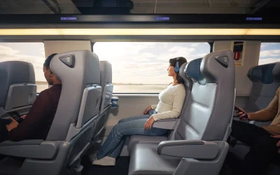 Amtrak svela il NextGen Acela: il futuro del trasporto ferroviario ad alta velocità