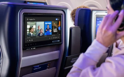 United Airlines porta Apple TV+ a 30.000 piedi di altitudine
