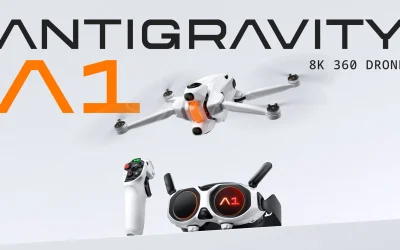 Antigravity svela A1, il primo drone al mondo 8K a 360 gradi