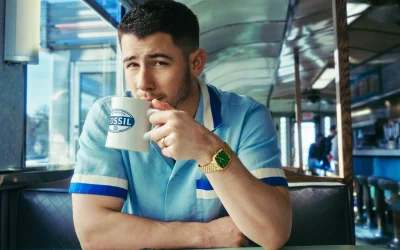 Nick Jonas firma con Fossil la capsule “Machine Luxe”