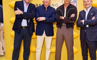 Breitling diventa partner ufficiale della NFL: presentate le collezioni dedicate ai 32 team